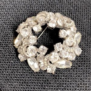 Vintage Crystal Brooch